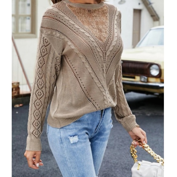 Boho lace sweater - Picture 4 of 16